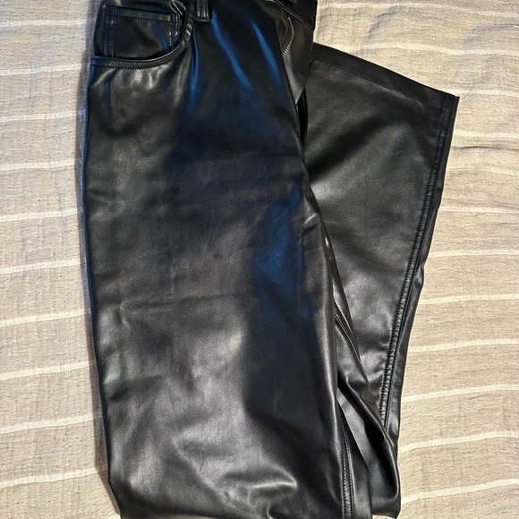 Abercrombie vegan leather pants - Picture 8 of 10